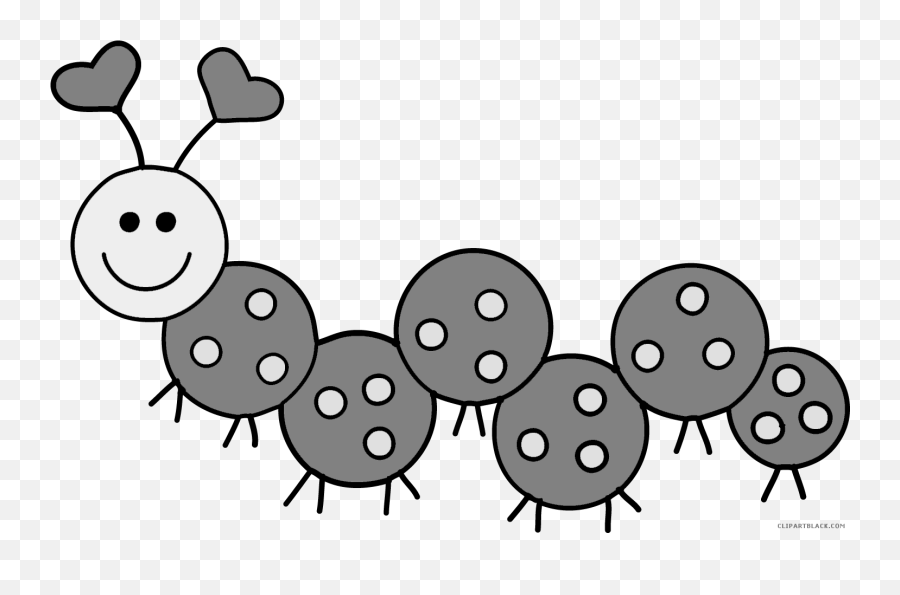 Jpg Transparent Clipartblack Com Animal Free Black - Early Cute Cartoon Cute Caterpillar Clipart Png,Teacher Clipart Transparent