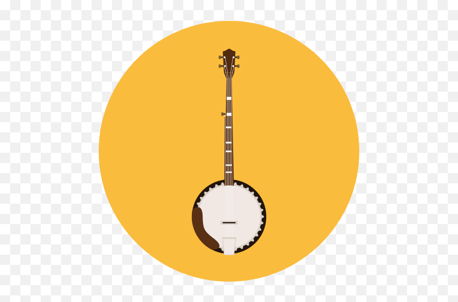 Banjo Png Icon - Circle,Banjo Png