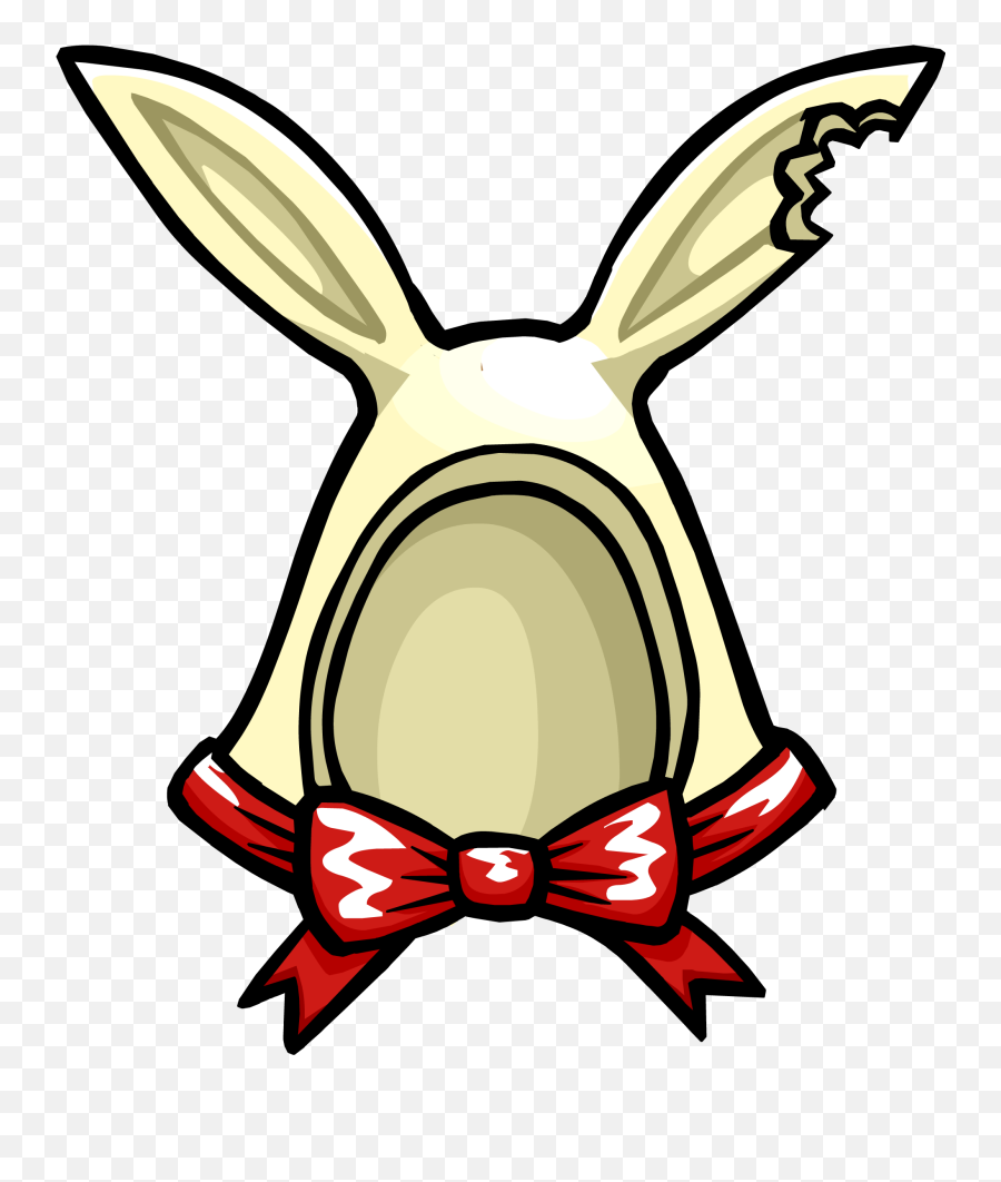 White Cocoa Bunny Ears Club Penguin Rewritten Wiki Fandom - Club Penguin White Cocoa Bunny Costume Png,Rabbit Ears Png