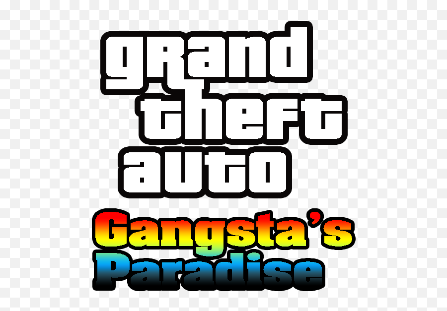 Gangsta - Grand Theft Auto Online Logo Png Download Vertical,Gangsta Png