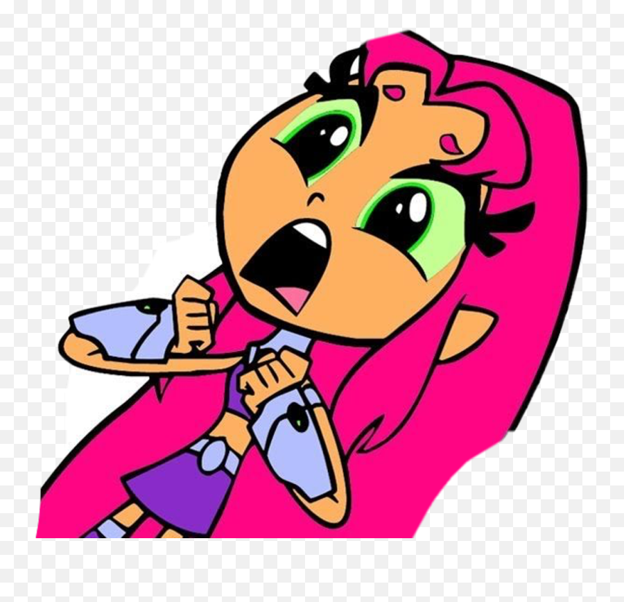 Teen Titans Go Coloring Pages Starfire - Starfire From Teen Titans Go Png,Starfire Png