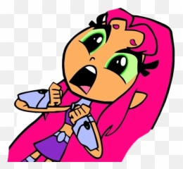Teen Titans Go Coloring Pages Starfire - Starfire From Teen Titans Go Png,Starfire Png