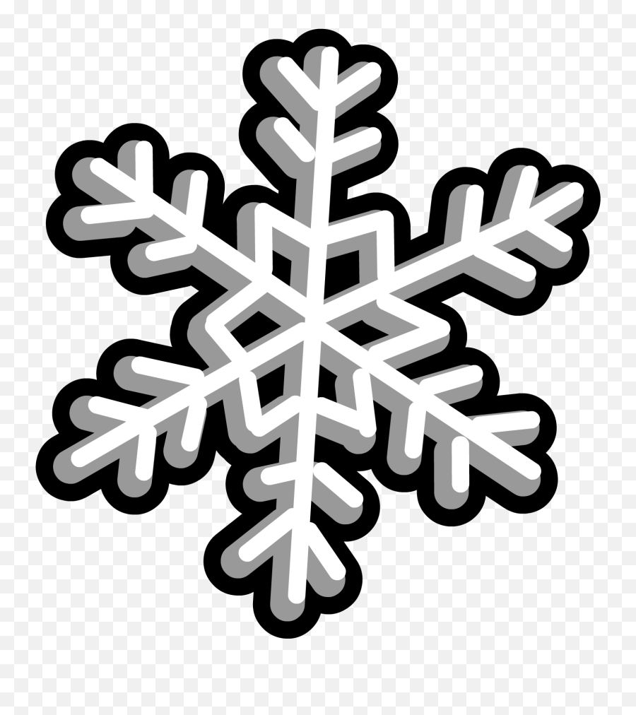 Wall Snowflake - Png Black And White Snowflake Png Full Snowflake Sprite,White Snowflakes Png