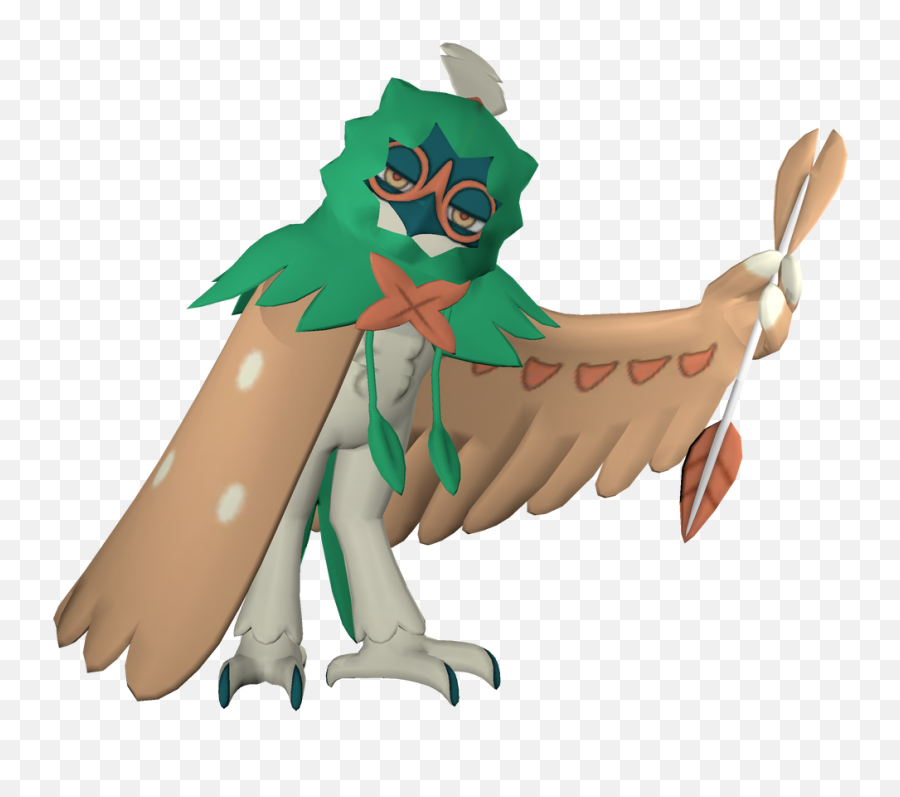 Decidueye Render - Decidueye Render Png,Decidueye Png