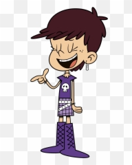 Luna Loud Skull T - Shirt Transparent Png Stickpng Luna The Loud House,Shirt Transparent