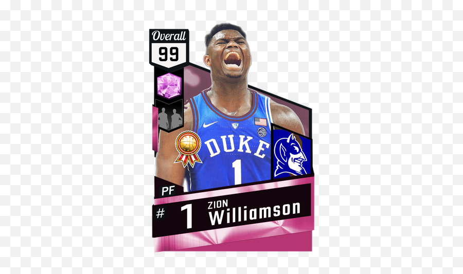 Zion Williamson - Dwight Howard 2k Card Png,Zion Williamson Png