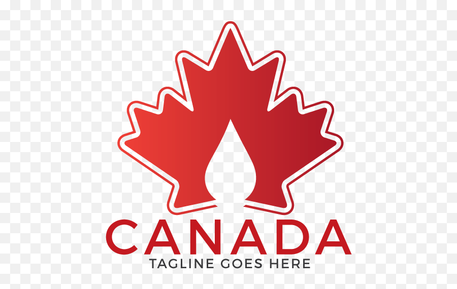 Maple Leaf Canada Logo Design - Maple Leaf Png,Red Leaf Logo