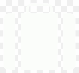 White Briefcase Icon - Suitcase Transparent png