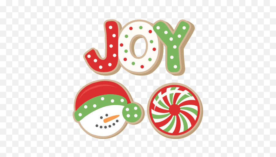 Svgs Free Svg Cuts Cute Cut Files - Cute Christmas Clip Art Png,Christmas Cookie Png