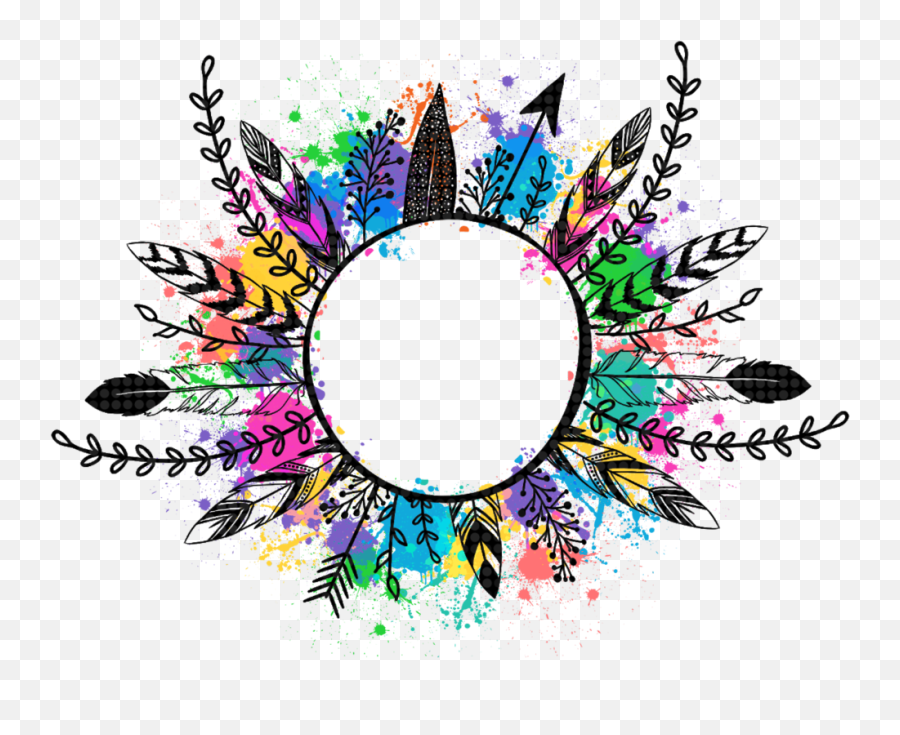Feather Feathers Arrow Wreath - Feathers And Arrows Background Png,Feathered Arrow Png