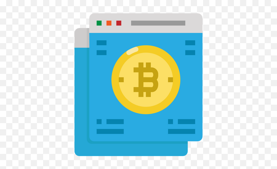 Bitcoin Website Icon Of Flat Style - Available In Svg Png Portable,Website Symbol Png