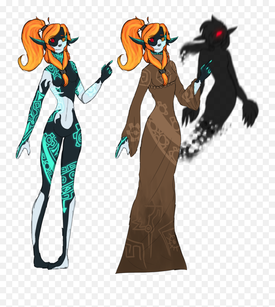 Twili Tumblr Twilight Princess Midna - Supernatural Creature Png,Midna Png