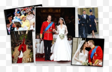 Kate Middleton And Prince Williamu0027s Wedding In Photos - And png