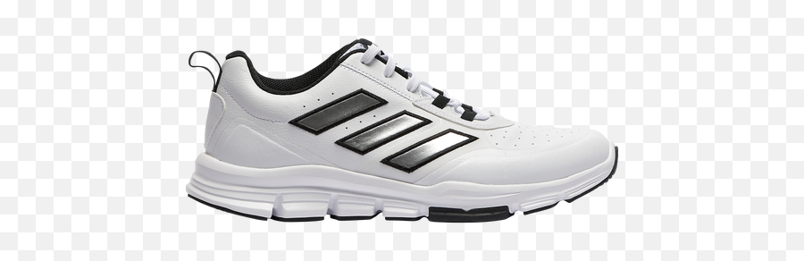 Adidas Speed Trainer 5 Synthetic - Menu0027s Turf Shoes White Silver Metallic Core Black Round Toe Png,Adidas Energy Boost Icon Baseball Cleats