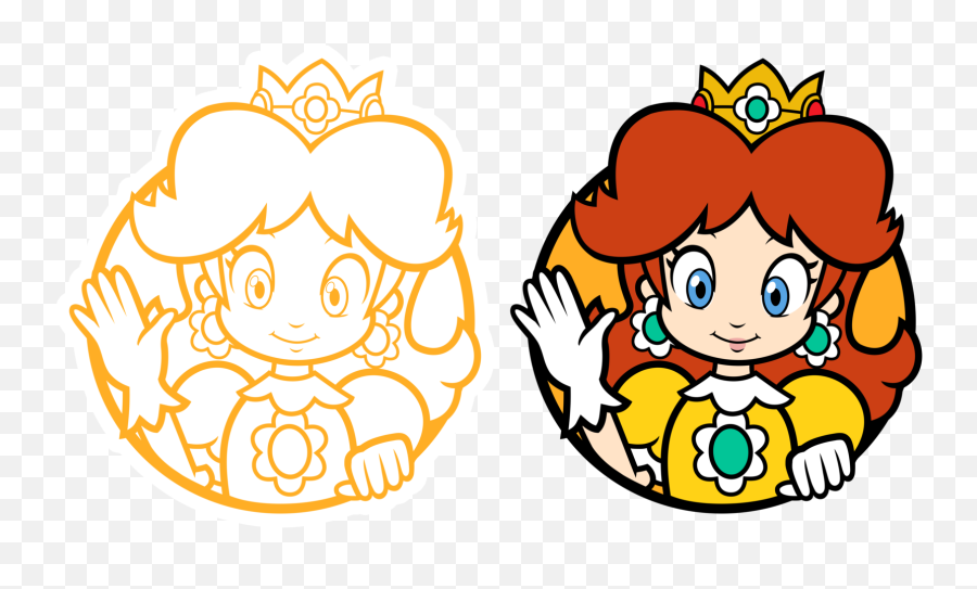 Princess Daisy Icon Png - Super Mario 3d World Daisy Icon,Daisy Icon