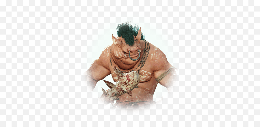 Bdo Long Red Orc - Bdo Orc Png,Bdo Red Helmet Icon