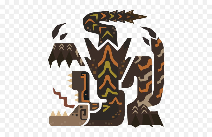 Pin - Monster Hunter Brute Tigrex Png,Pukei Pukei Icon