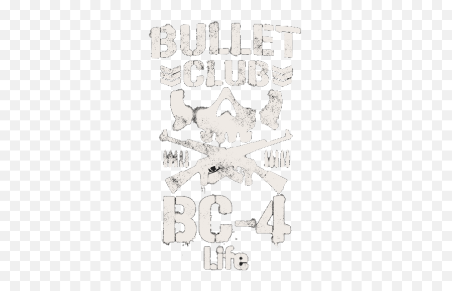 Download Bullet Club Bc 4 Life Logo Png - Poster,Bullet Club Logo Png