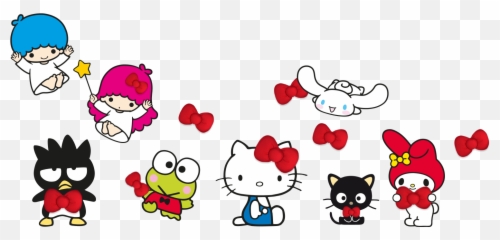 Cinnamon Roll Hello Kitty - Background Sanrio Characters Transparent png