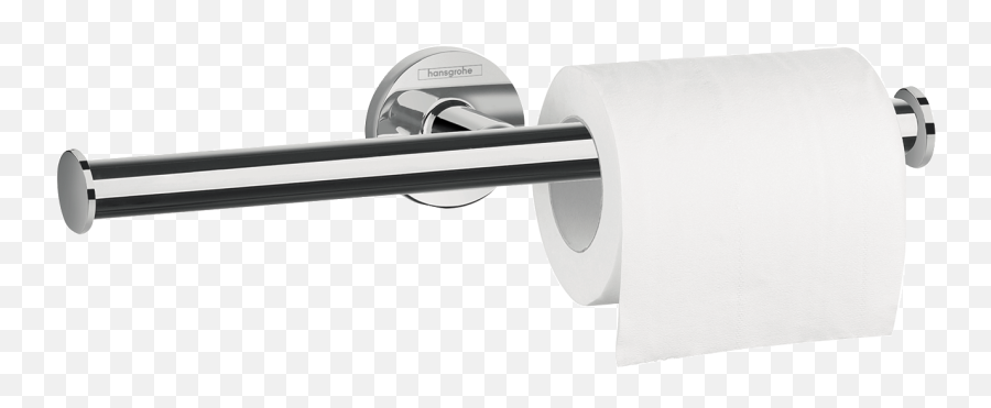 Hansgrohe Accessories Logis Universal Double Roll Holder - Roll Holder Double Hans Grohe Png,Paper Towel Icon White Png