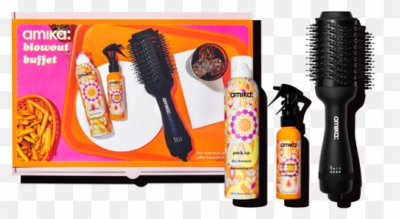 Products U2013 Chalk Salon U0026 Co - Amika Blowout Buffet Dryer Brush Set png
