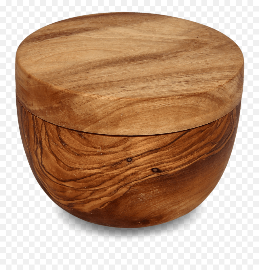 Olive Wood Rustic Salt Spice Keeper - Solid Png,Wood Grain Icon