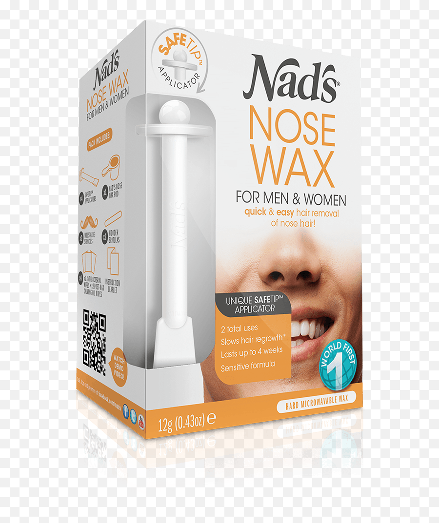 Nads Hair Removal Nose Wax For Men Women - Nose Hair Removal Cream Png,Nose Transparent