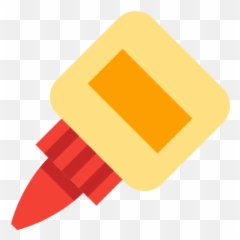 Glue Icon In Color Style - Language png