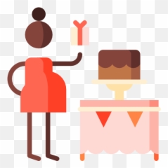 Free Icon Baby Shower - Flat High Five png