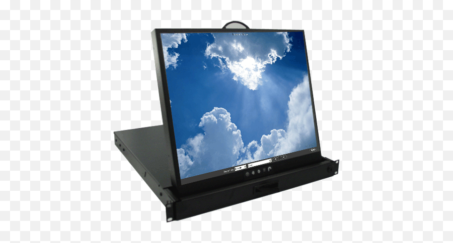 Touch - Screen 1u Rackmount 19 Lcd Drawer W 3m Microtouch Lord God Png,Touch Screen Icon