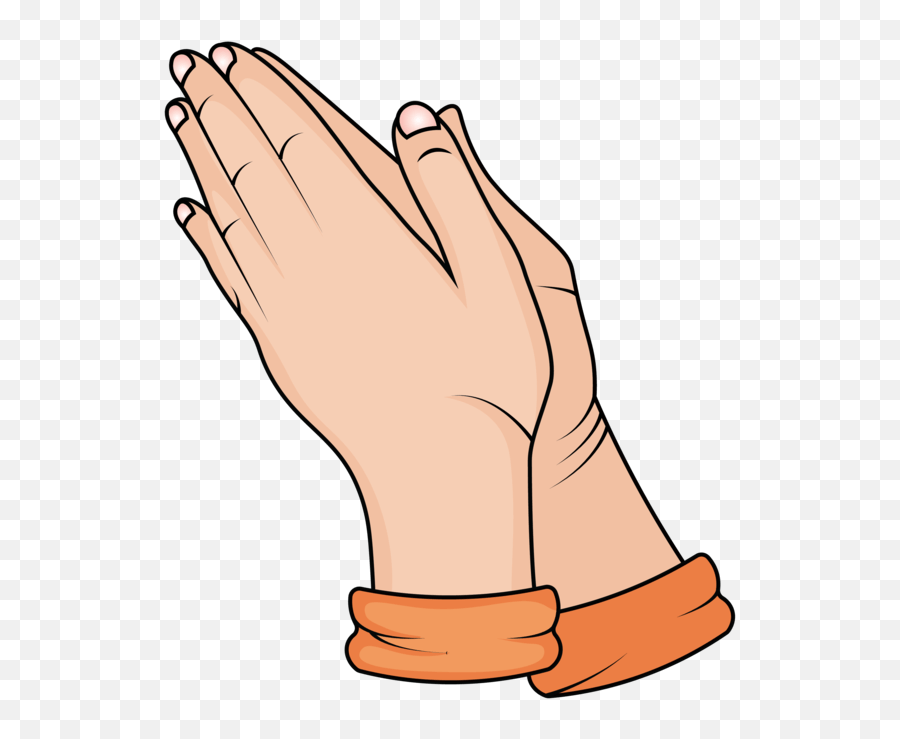 How To Draw Praying Hands Step By - Hands Praying Step By Step Png,Icon Hand And Arm Pointing