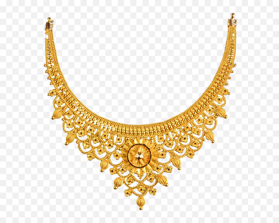 Malabar Gold Necklace Images Clipart - Gold Necklace With Price And Weight Png,Gold Chains Png