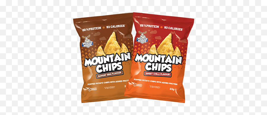 Mountain Chips Mixed Box - Banginu0027 Bbq 3x23g U0026 Sweet Chilli 3x23g Junk Food Png,Bag Of Chips Icon