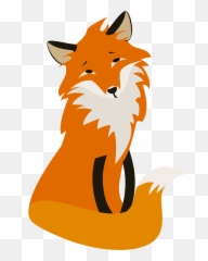 Red Fox Cartoon - Cartoon Fox Vector Png Download 1501 Cartoon Fox Png,Fox Png