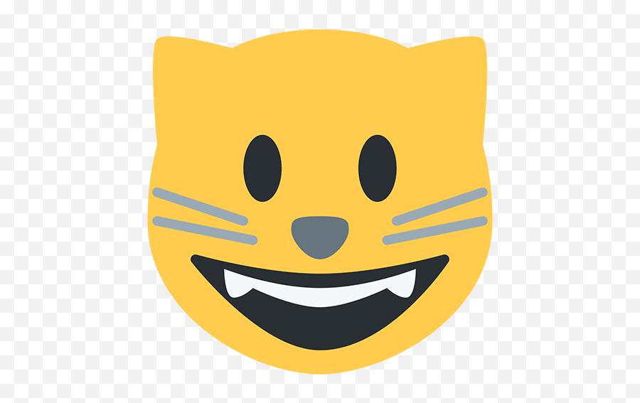 Smiling Cat Emoji Transparent Png - Cat Emoji Png,Smile Emoji Transparent