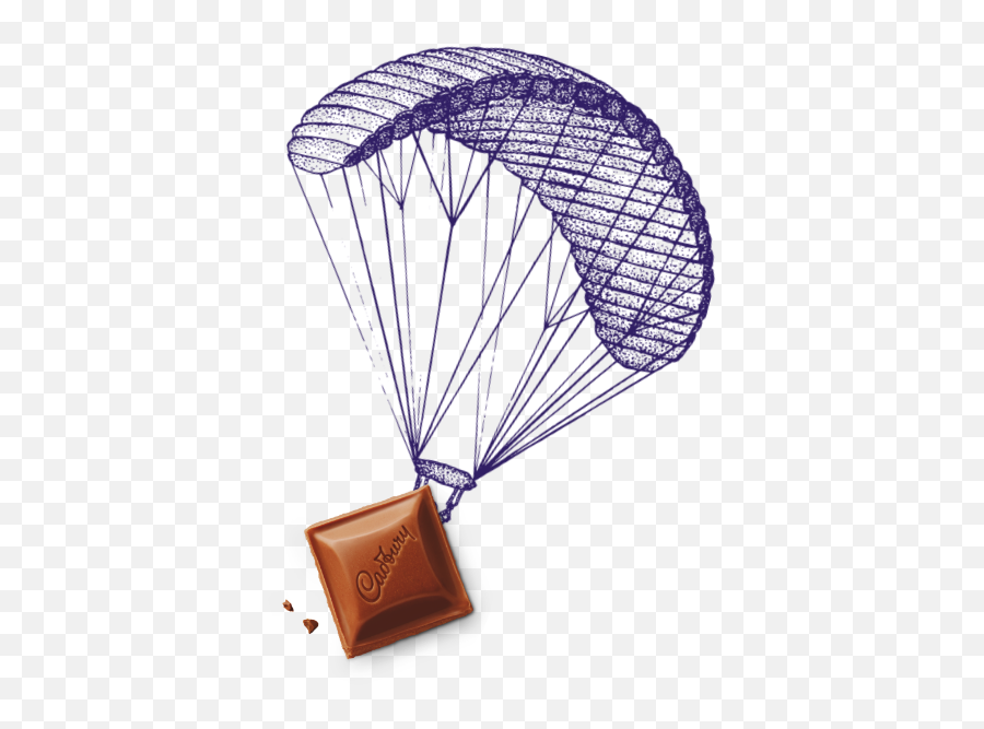 Cadbury Story - Sporty Png,Pubg Parachute Icon