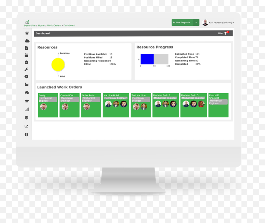 Eam Cmms System For Preventive U0026 Predictive Maintenance - Technology Applications Png,Work Order Icon