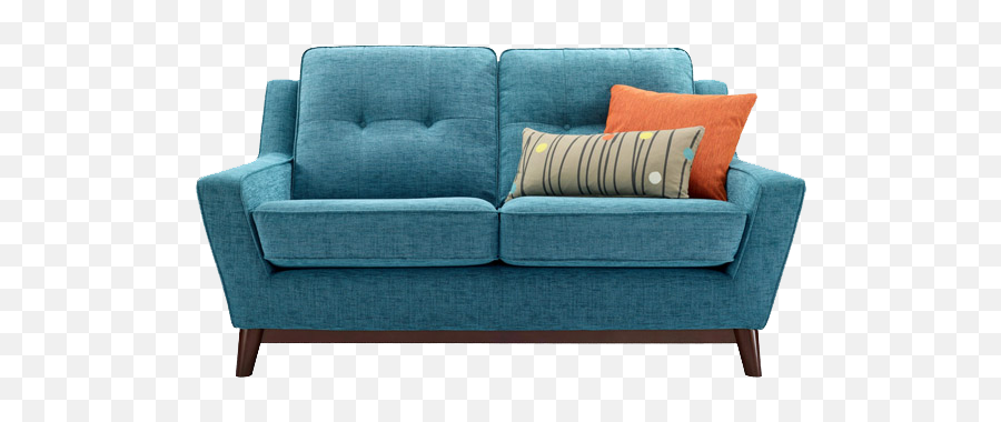 Blue Couch Transparent Png Clipart - Transparent Couch,Couch Transparent Background