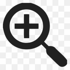 Magnifying Glass Search Bar - png