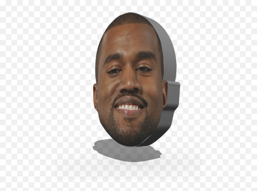 Kanye West Chin Copromotor Science Food Quality - Kimoji Png Portable Network Graphics,Kanye West Png