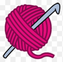 Transparent Background Crochet Clipart - Clip Art Crochet Png,Crochet Hook Png