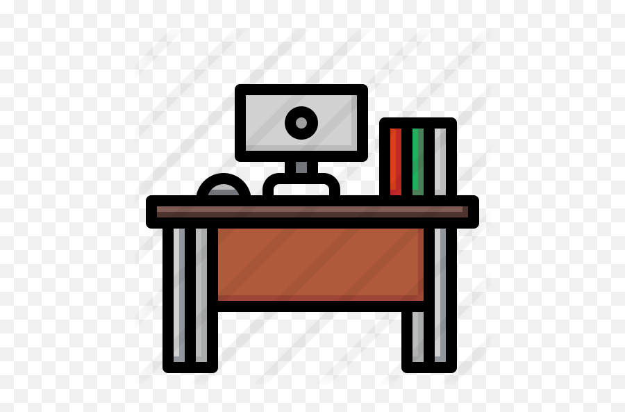 Desk - Free Computer Icons Clip Art Png,Computer Desk Png