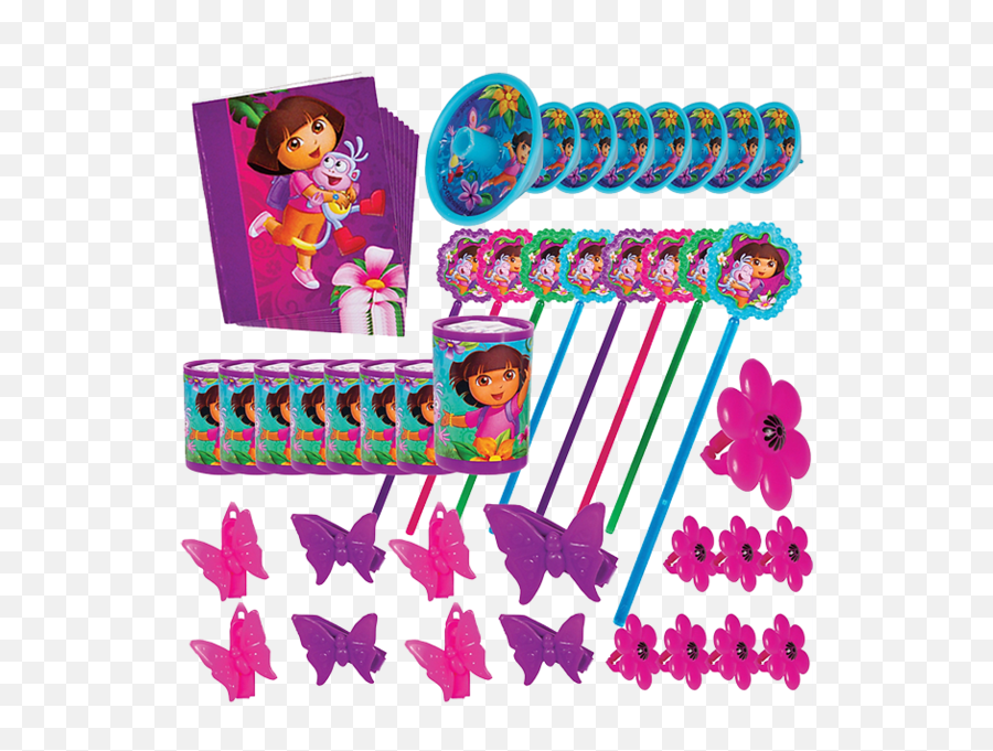 Dora The Explorer Party Favour Pack - Dora The Explorer Party Png,Dora The Explorer Png