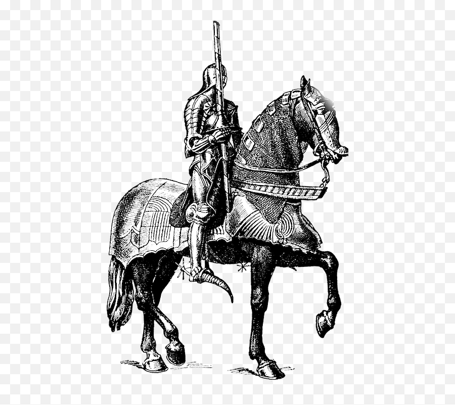 Knight Medieval Warrior - Knight Medieval Horse Png,Medieval Png