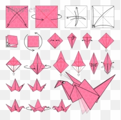 Download Flappy Bird Origami How To - Make A Origami Flapping Bird Png,Flappy Bird Png