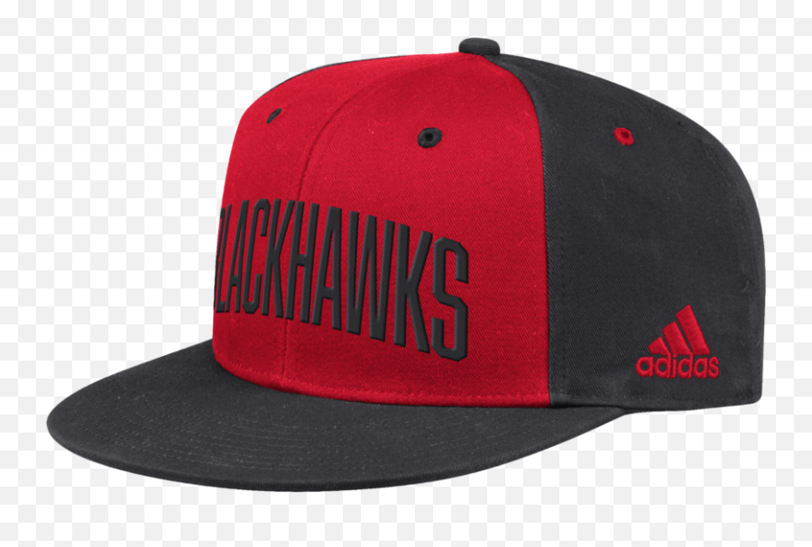 Adidas Nhl Flat Brim Snapback Cap Chicago Blackhawks S19 Lippis - Baseball Cap Png,Blackhawks Logo Png