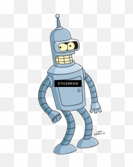 Futurama Bender Happy - Bender Futurama Png,Bender Png