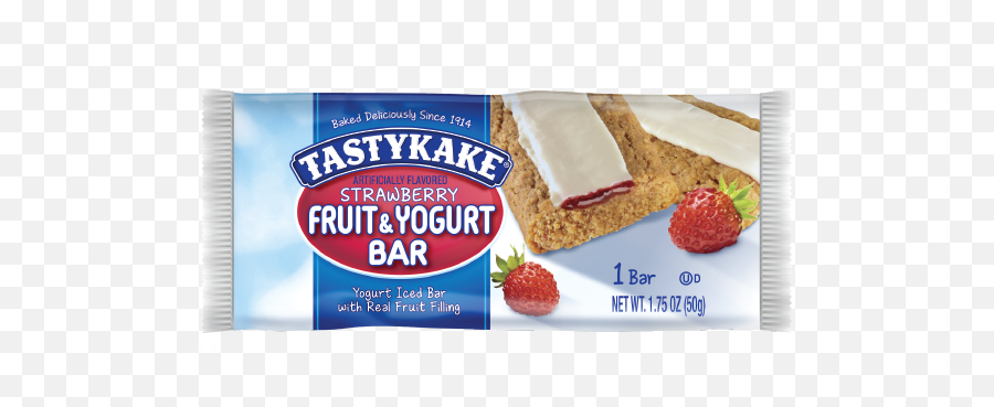 Strawberry Fruit U0026 Yogurt Bar U2014 Tastykake - Strawberry Png,Transparent Strawberry