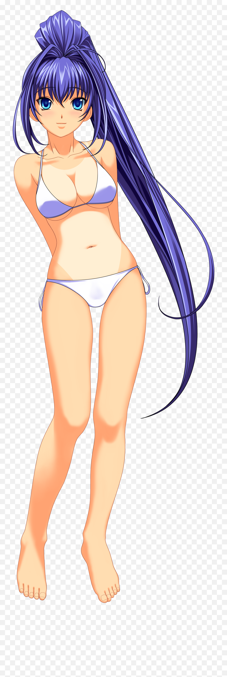 Wallpaper Anime Girls Purple Hair Hayase Mitsuki Kimi Png Girl In Bikini