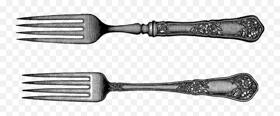 Fork Png Images And Spoon Clipart Download - Free Vintage Fork Clip Art,Fork Png